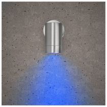 Bell Lighting Luna GU10 Fixed Wall Light - IP65, Stainless Steel