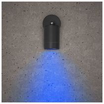 BELL Luna GU10 Adjustable Wall Light - IP65, Black (lamp not included)