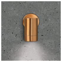 Bell Lighting Luna GU10 Fixed Wall Light - IP65, Copper