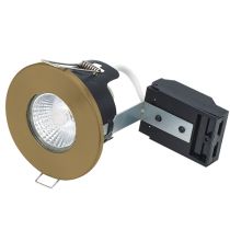 Bell Lighting Fire Rated MV /LV Downlight Antique Brass 