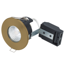 Bell Fire Rated MV Shower Downlight Antique Brass