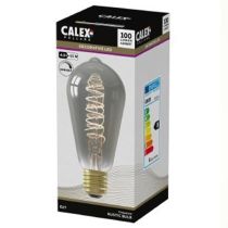 Calex Flex Filament Titanium Rustic LED Lamp 4W 2100K Dimmable