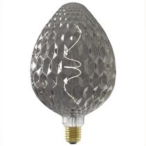Calex Sevilla 150x245mm LED Lamp 240V 4W 60lm E27, Titanium 2100K dimmable