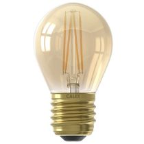 Calex LED ES/E27 Gold Golfball Lamp