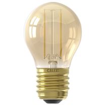 Calex LED ES/E27 Gold Golfball Lamp