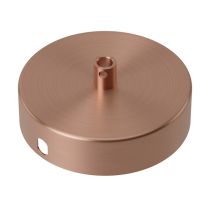 Calex 940018 Metal Ceiling Rose Matt Copper 100mm 1 hole