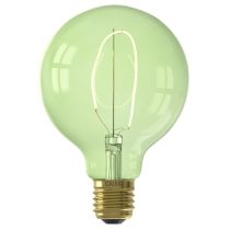 Calex NORA LED Globe G95 240V 4W 130lm E27, Emerald Green 2200K dimmable