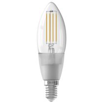 Calex Smart LED Filament Clear Candle lamp B35 E14 4.5W 1800-3000K