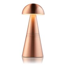 Charm Dome Cordless Table Lamp Copper