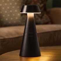 Charm Empire Cordless Table Lamp Black