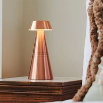 Charm Empire Cordless Table Lamp Copper