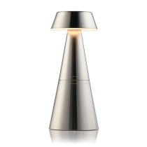 Charm Empire Cordless Table Lamp Nickel