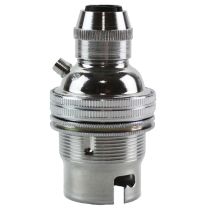 Chrome Switched BC Lampholder 