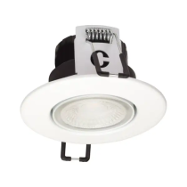 Collingwood H4 Lite Adjustable LED Downlight Matt White 4000K