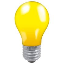 Crompton 40W ES Yellow GLS