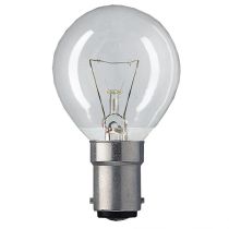 Crompton 40W Incandescent SBC Clear Golf Ball Bulb 10 Pack