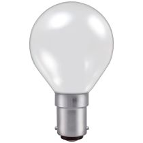 Crompton Professional 25W Incandescent SBC Opal Golf Ball Bulb 10 Pack
