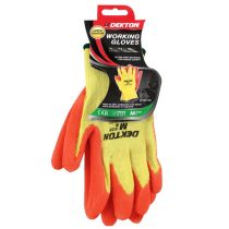 Dekton Orange/Cream Working Gloves Small DT70717C