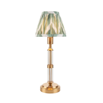 Endon  Lighting Morton Rechargeable & Zigzag 16cm Table Lamp