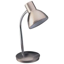 Firstlight Harvard Table Lamp - Brushed Steel
