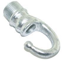 Galvanised Steel Conduit Screwed Male Hook - 20mm