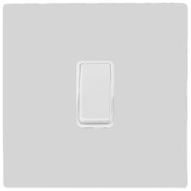 Hamilton Sheer CFX Primed White Paintable 1 Gang 2 Way Light Switch