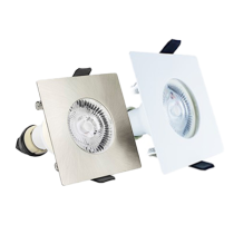 Integral Evofire Fire Rated Square Downlight with GU10 Holder