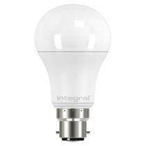 Integral LED 10.5W-75W Classic Globe GLS 5000K B22  Frosted Lamp