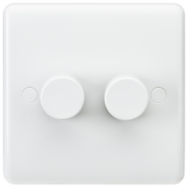 Knightsbridge 2G 2-way 40-400W (3-100W LED) Leading Edge Dimmer