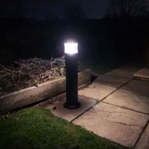 Lumena Panama Pro-Solar 800mm Post Light - Warm White