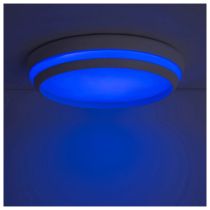LUTEC Cepa Smart Colour Changing Surface Mounted Decorative Ceiling Light - White
