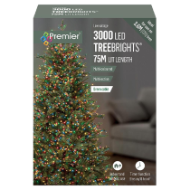 Premier 1000 LED Christmas Lights (25M)