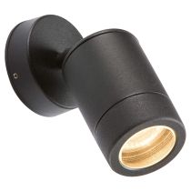 MLA Knightsbridge IP65 Black Up and Down Wall Light GU10 35W Adjustable