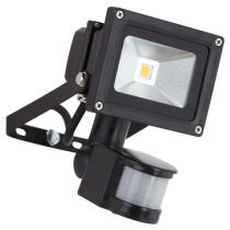 One Electrical 10W LED Floodlight 6000K Die Cast Aluminium with PIR