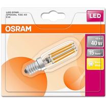 Osram LED 4W T26 Tubular Lamp E14/SES Cap