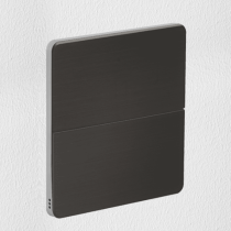 Philips Antumbra 4 Button Interface Jet Grey Fascia & Aluminium Rim No Labels