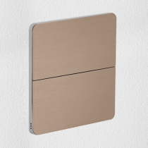 Philips Antumbra 4 Button Interface Prestige Fascia & Aluminium Rim No Labels