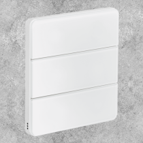 Philips Dynalite PA6BPE-WW-X Antumbra 6 Button Interface White Fascia/White Rim No Labels