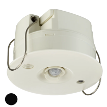 Philips Dynalite DUS360CR-D-RAL9005 Ceiling Recessed Sensor Ceiling 360˚ PE Cell DALI Single Master Port Jet Black Finish