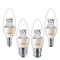 Philips Master Diamond Spark LED Candle DimTone