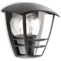 Philips myGarden Creek Wall Light Black 153873016