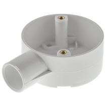 PVC Conduit Terminal Box - 20mm White