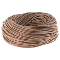 PVC Sleeving 3mm Brown x 100 Metres