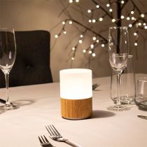 Round V2 Cordless Table Lamp Wood