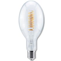 SegulaLED Design Line 50795 15w Ellipse Curved Spiral Clear E40 630lm 2200K