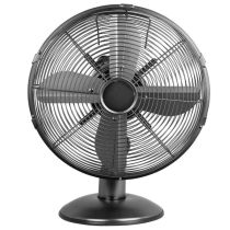 Status 12'' Desk Fan Satin Black 