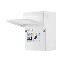 SyncEV White External Consumer Unit- 40A Type A RCD
