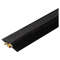 Vulcascot BNC/1 Snap Fit Multi Compartment Cable Protector - 9m Black