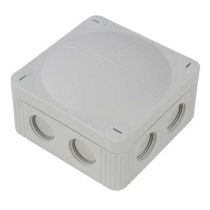 WISKA Combi Junction Box Grey IP66, 85mm x 85mm x 51mm