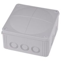 WISKA Combi Junction Box Grey IP67 140 x 140 x 82 mm